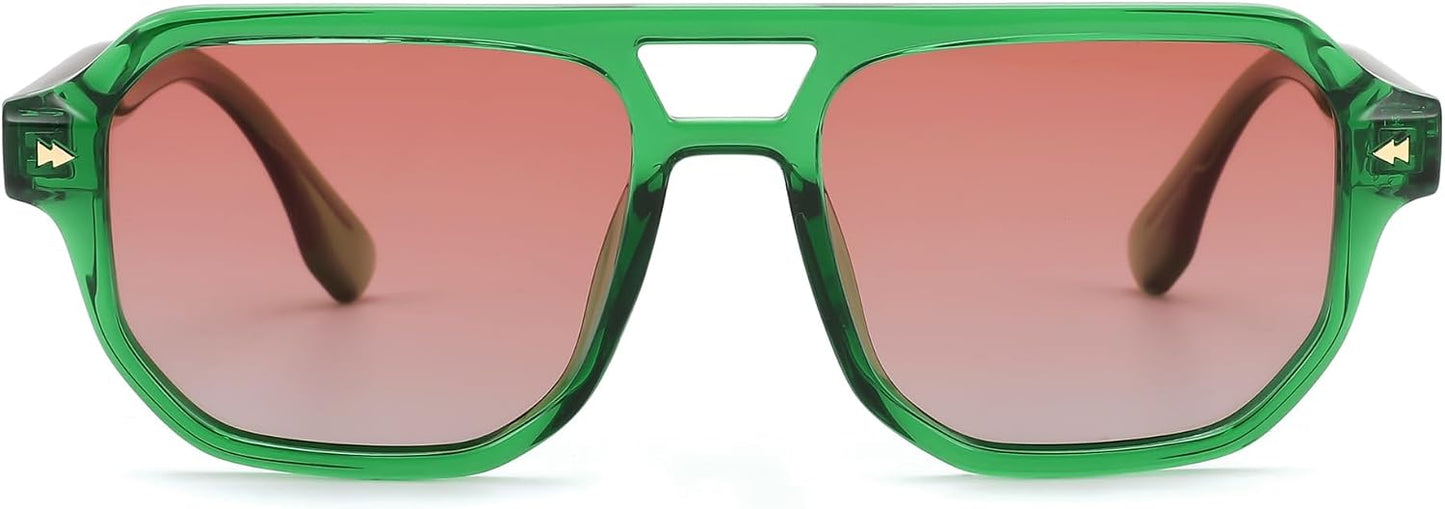 商品图片 55 | B0DSH2BVX5 | FEISEDY Polarized Aviator Sunglasses Men Women, Retro 70s Style Design - UV400 Protection, Driving & Daily Wear B0203