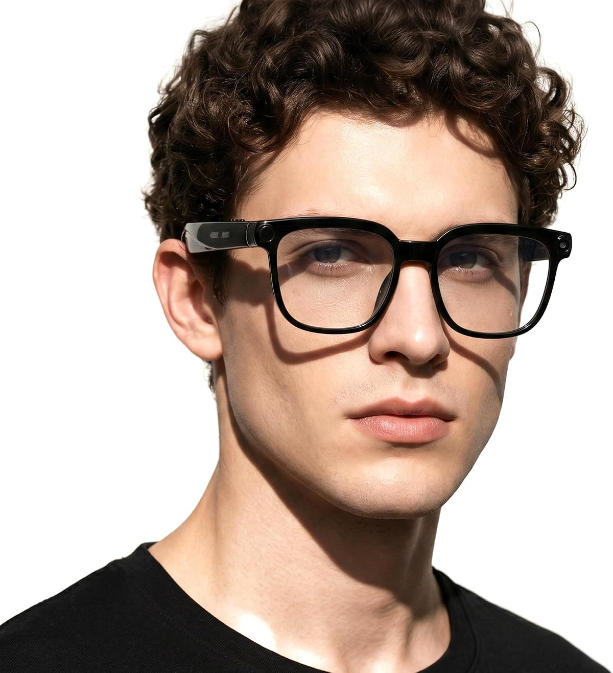ÉÌƷͼƬ 9 | B0H6SGQRMD | FEISEDY AI Smart Glasses with Camera, Real-Time Translation&Recording, AI Assistant, Open-Ear Bluetooth Audio, Photo Capture, Smart Eyewear for Travel Business & Daily Use B1736 (Photochromic Lenses)