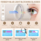 FEISEDY Photochromic Blue Light Blocking Glasses Fashion Women Men, Clear Indoors & Tinted Outdoors B1238