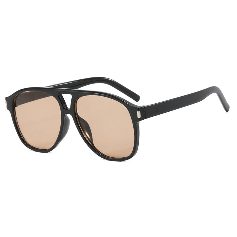 FEISEDY Retro Aviator Sunglasses for Women Men Square Sunnies 70s Pilot Style Lightweight UV400 Shades B0421