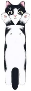 Black White Cat | B0G25PCHZF | Cute Cat Hand Towels for Bathroom, Kitchen, Funny Gifts for Women and Mom