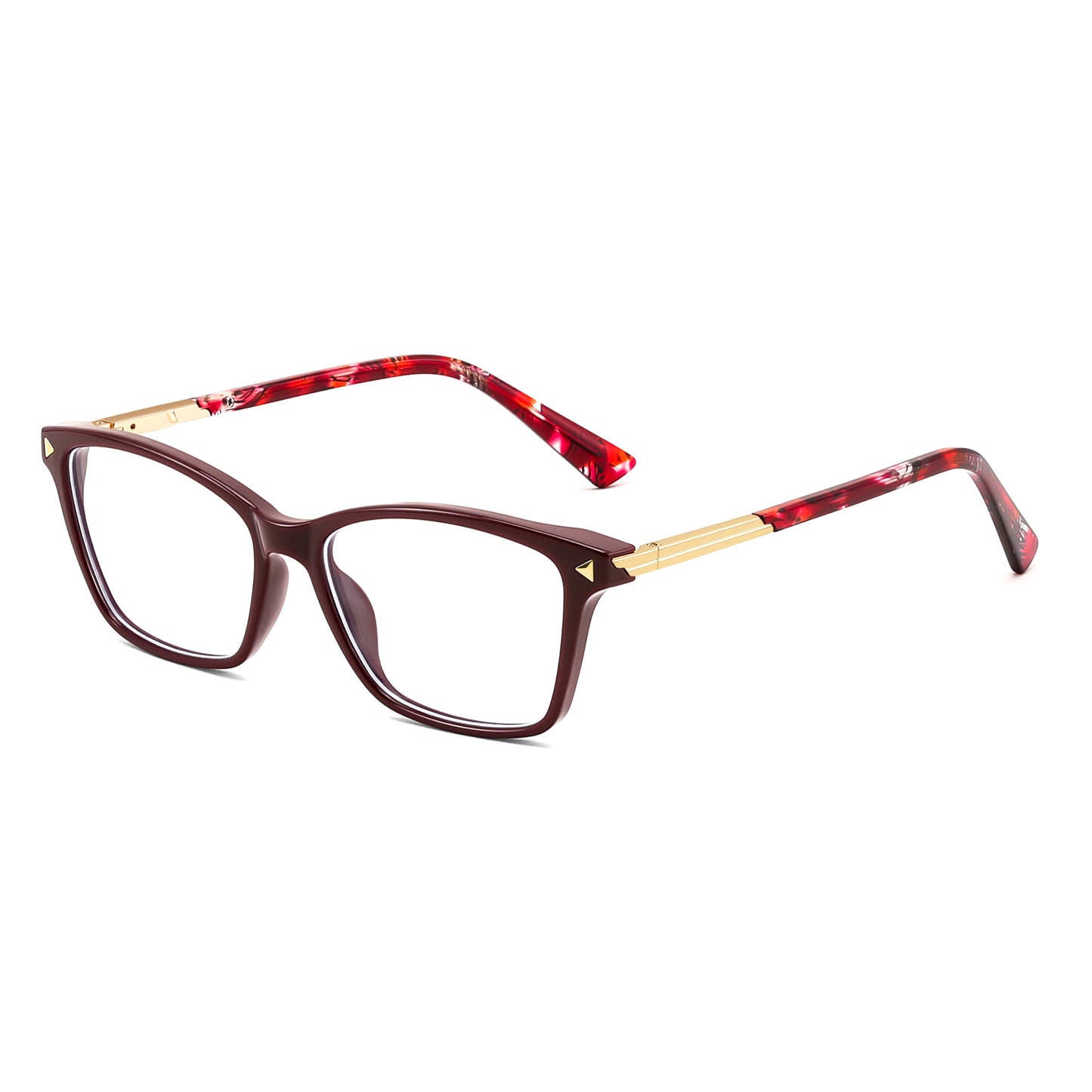 FEISEDY Anti-Blue Light Blocking Glasses with TR90, Anti Eyestrain for Women Men to TV Phone Computer and Gaming B0370