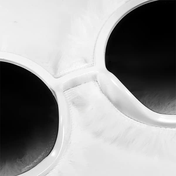 ÉÌƷͼƬ 57 | B09PN9V5N6 | FEISEDY Sunglasses Women Plush Fuzzy Soft Velvet Party Masquerade B2877