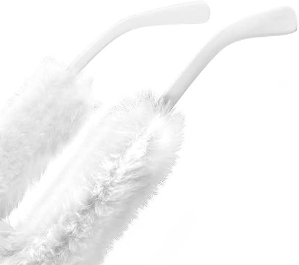 ÉÌƷͼƬ 58 | B09PN9V5N6 | FEISEDY Sunglasses Women Plush Fuzzy Soft Velvet Party Masquerade B2877