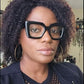 商品图片 11 | B0CSS4158B | FEISEDY Oversized Square Blue Light Blocking Glasses for Women Men Fashion Computer Glasses Reduce Eye Strain B0111