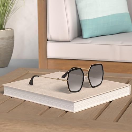 ÉÌƷͼƬ 13 | B08C7TTTDN | FEISEDY Women Large Hexagon Inspired Sunglasses Fashion Irregular Design Style Geometric B2503