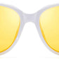 商品图片 30 | B081YY5RM3 | FEISEDY Classic Womens Night Glasses Driving Anti Glare Wrap Around Yellow Sunglasses B2548
