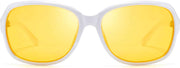 ÉÌƷͼƬ 30 | B081YY5RM3 | FEISEDY Classic Womens Night Glasses Driving Anti Glare Wrap Around Yellow Sunglasses B2548