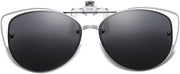 ÉÌƷͼƬ 3 | B08JBZ13MB | FEISEDY Polarized Cat Eye Flip Up Clips On Sunglasses Women Men B2670