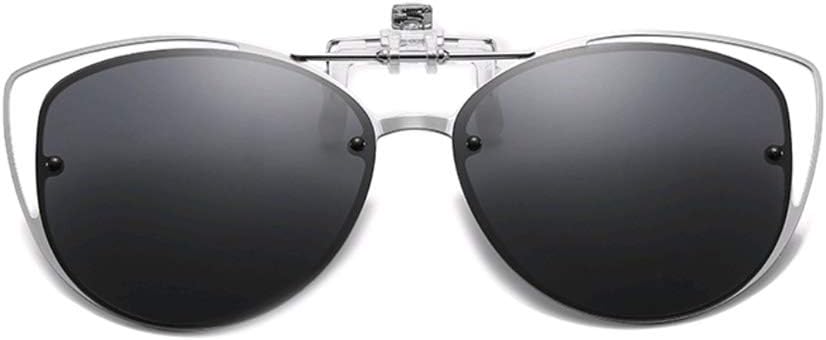 ÉÌƷͼƬ 3 | B08JBZ13MB | FEISEDY Polarized Cat Eye Flip Up Clips On Sunglasses Women Men B2670