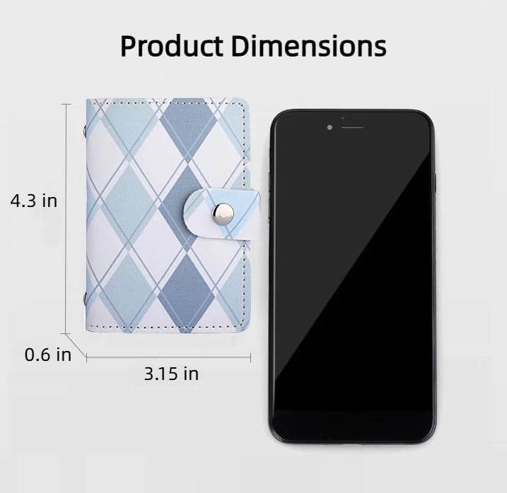 商品图片 7 | B0FX9JYP4M | Small Wallet for Women - Diamond Grid Pattern Multi-Function Card Bag Short Wallet Women Card Holder with Multiple Pockets