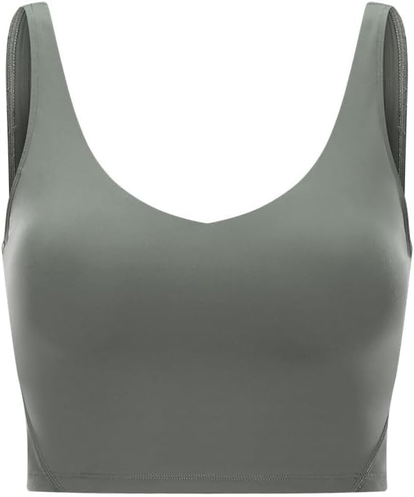 商品图片 11 | B0GG444PH9 | Womens' Sports Bra Workout Tops, Yoga Bra Tank Tops with Built in Bras with U-Back for Gym, Yoga, Cycling, Streetwear