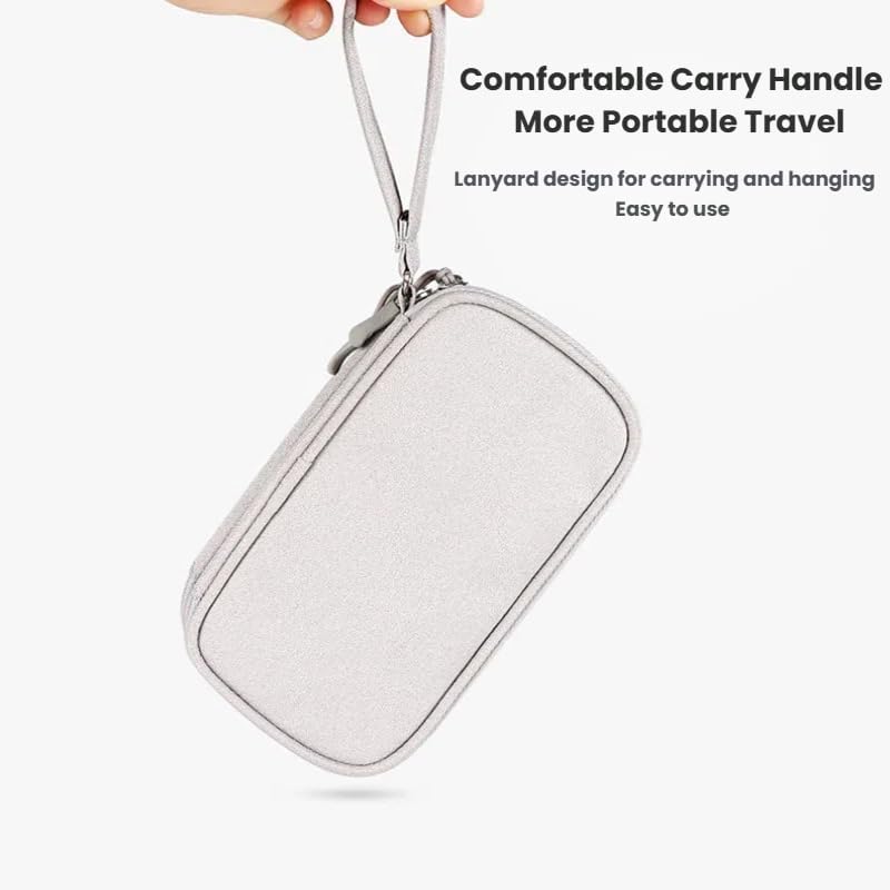 商品图片 6 | B0DPWMTHJG | Travel Cable Organizer Bag Pouch Electronic Accessories Carry Case for Cord, Charger, Phone, Earphone
