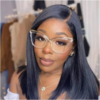 ÉÌƷͼƬ 5 | B0B63PP6VN | FEISEDY Women Oversized Square Blue Light Blocking Glasses Anti Eyestrain Cat Eye Fashion Eyewear B2956