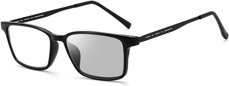 [FEISEDY] 老眼鏡 メンズ おしゃれ 累進多焦点 調光レンズ ブルーライトカット 遠近両用 リーディンググラス レディーズ えんきん両用 シニアグラス 通勤 読書 PC作業向け 男女兼用 B1783