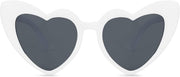 ÉÌƷͼƬ 19 | B08K4J65LX | FEISEDY Vintage Heart Shaped Sunglasses Women Stylish Love Eyeglasses B2421-P1