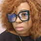商品图片 16 | B08DF5QRXC | FEISEDY Oversized Square Blue Light Blocking Glasses Eye Strain Glare Pearl Inlay Arm Cat Eye Fashion Eyewear B2639