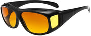 商品图片 14 | B0FPCJVNW5 | Fit Over Glasses Sunglasses for Women Men - Driving Glasses Day/Night Myopia Goggles Sunglasses Cover