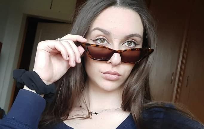 商品图片 39 | B079KYQYT3 | FEISEDY Small Cat Eye Sunglasses Vintage Square Shade Women Eyewear B2291