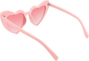 ÉÌƷͼƬ 10 | B08K4J65LX | FEISEDY Vintage Heart Shaped Sunglasses Women Stylish Love Eyeglasses B2421-P1