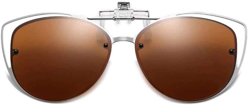 ÉÌƷͼƬ 11 | B08JBZ13MB | FEISEDY Polarized Cat Eye Flip Up Clips On Sunglasses Women Men B2670