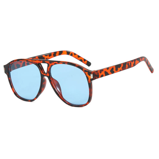 FEISEDY Retro Aviator Sunglasses for Women Men Square Sunnies 70s Pilot Style Lightweight UV400 Shades B0421