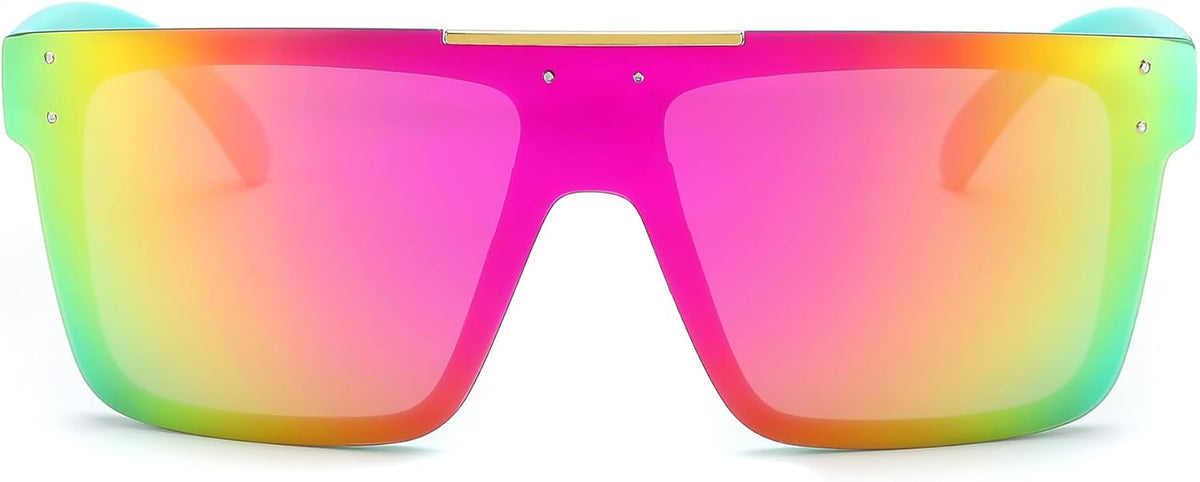 ÉÌƷͼƬ 83 | B0BZ4J86KV | FEISEDY Polarized Sunglasses for Men, Z87 Oversized Square Flat Top B2990