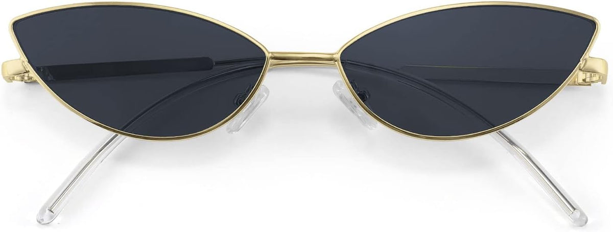 Smoke / 58 Millimeters | B07B92DM28 | FEISEDY Y2K Sunglasses for women Men Fashion Cateye Designer B2298