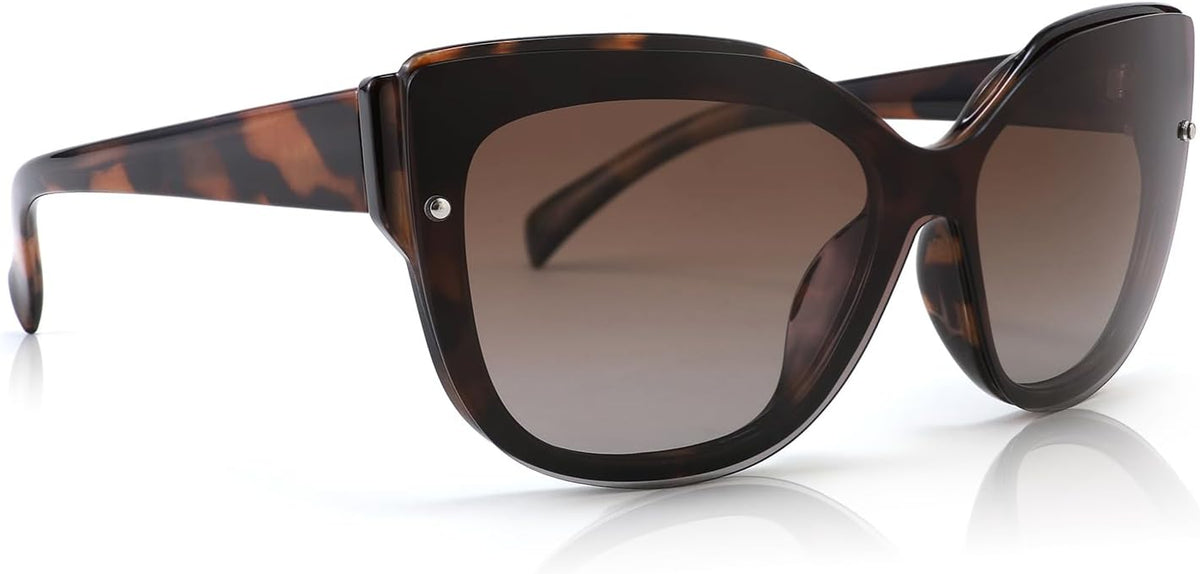 ÉÌƷͼƬ 44 | B09LTWN7GK | FEISEDY Cat Eye Sunglasses Polarized for Women Men£¬Rimless Mirrored Sunglasses, Oversized, Trendy Retro Sun Glasses B2796