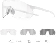 ÉÌƷͼƬ 28 | B0FHNVLT2X | FEISEDY Photochromic Cycling Glasses for Men Women Mountain Bike Sports Sunglasses UV Protection B0310