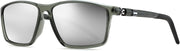 Grey/Silver / 55 Millimeters | B0FG2LTQ9L | FEISEDY Rectangle Sunglasses Women Men Trendy Classic Sunglasses Fashion Retro Vintage Square Frame Polarized UV400 B0288