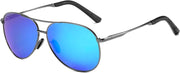 Default Title | B09T61YYSM | FEISEDY Polarized Aviator Sunglasses for Men Women Classic Pilot Sun Glasses with Spring Hinge B2294