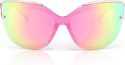 ÉÌƷͼƬ 2 | B09LTWN7GK | FEISEDY Cat Eye Sunglasses Polarized for Women Men£¬Rimless Mirrored Sunglasses, Oversized, Trendy Retro Sun Glasses B2796