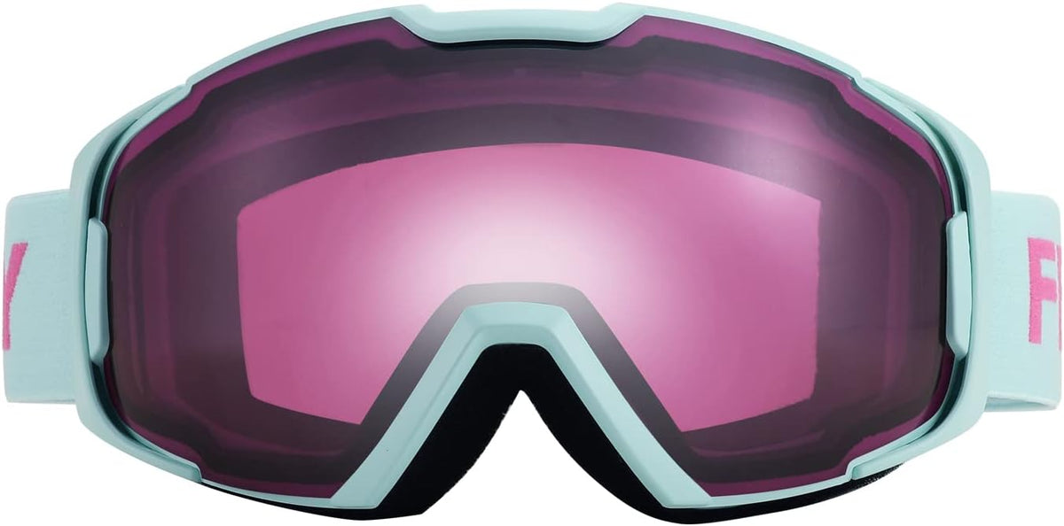 商品图片 46 | B0GHRB6WCQ | FEISEDY Ski Goggles, OTG Snow Sport Goggles for Adult Youth, Anti-Fog UV400 Protection Bendable Dual-Lenses B2961