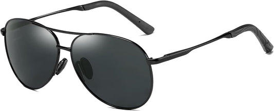 Default Title | B09T5MGPPZ | FEISEDY Polarized Aviator Sunglasses for Men Women Classic Pilot Sun Glasses with Spring Hinge B2294