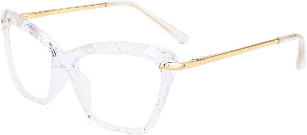 ÉÌƷͼƬ 18 | B088WVS65H | FEISEDY Crystal Cat Eye Reading Glasses Blue Light Blocking Reader Anti Eyestrain Glasses B2596 Champagne 1.75x