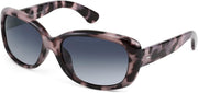 005 Grey Havana Frame/Gradient Grey / 57 Millimeters | B094C2K5RN | FEISEDY Vintage Square Polarized Sunglasses for Women Men Havana Thick Wrap Around Sun Glasses UV400 B2703