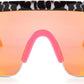 商品图片 35 | B096SD9GGG | FEISEDY Oversized Mirror Shield Sport 80s Sunglasses Ski Goggles Flat Top One Piece Futuristic Visor Women Men B2522