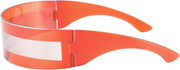 ÉÌƷͼƬ 13 | B08THY8CBQ | FEISEDY 80s Futuristic Cyclops Cyber Visor Sunglasses Men Women Punk Style Cosplay B2740