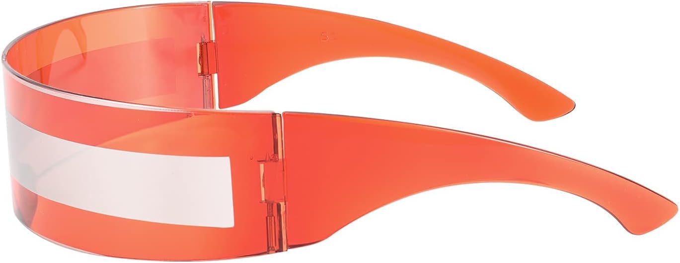 商品图片 13 | B08THY8CBQ | FEISEDY 80s Futuristic Cyclops Cyber Visor Sunglasses Men Women Punk Style Cosplay B2740