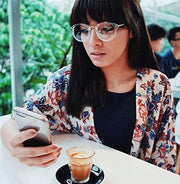 商品图片 12 | B07D1YJSTB | FEISEDY Women Vintage Glasses Frames Round Eyewear Clear Lens B2260