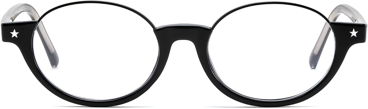 ÉÌƷͼƬ 11 | B0GS9JVKV9 | FEISEDY Trendy Oval Blue Light Glasses for Women Fake Nerd Eyewear Frame Anti Glare B1380
