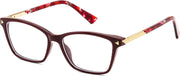 Wine Red / 54 Millimeters | B0FZT7WKPF | FEISEDY Blue Light Glasses for Women Men TR90 Computer Phone Gaming B0370