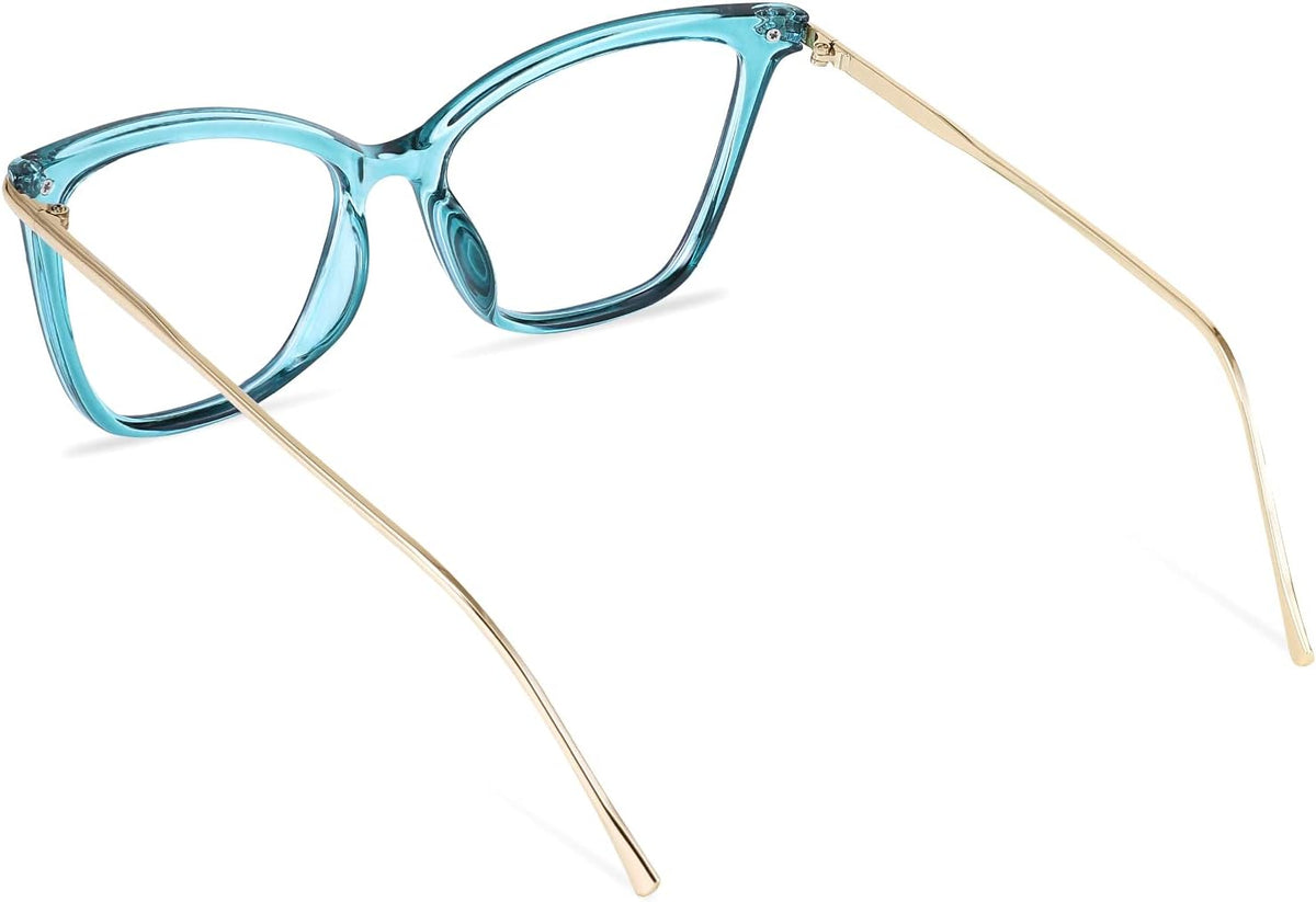 ÉÌƷͼƬ 34 | B07KK3P4KT | FEISEDY Oversized Cat Eye Glasses Frame with Clear Lenses Eyewear for Women B2460
