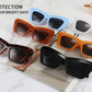 商品图片 4 | B09TFBWQ5G | FEISEDY Retro Square Cat Eye Sunglasses Jelly Colored Women Men 90s B2902
