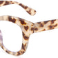 Grey Leopard / 2.0 x | B082SW9Q34 | FEISEDY Retro Reading Glasses Thick Square Big Frame Blue Light Blocking Lens Anti Glare Digital Eyestrain B2534