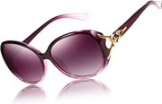 Purple / 58 Millimeters | B08S6Y9CWR | FEISEDY Oversized Polarized Sunglasses Women Men Large Shades B2730