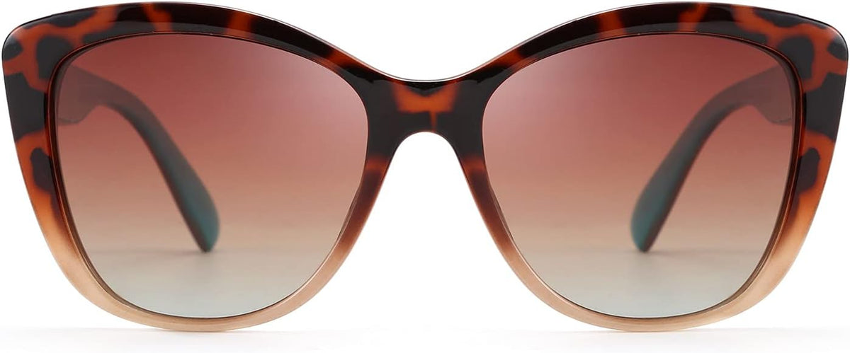 ÉÌƷͼƬ 88 | B07M9V125F | FEISEDY Polarized Vintage Sunglasses American Womens Square Jackie O Cat Eye Sunglasses B2451