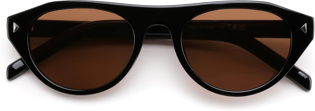 ÉÌƷͼƬ 34 | B0GSYML7HF | FEISEDY Retro Oval Cat Eye Sunglasses for Women Men B0411