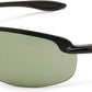 Green / 65 Millimeters | B0FY1J4SWQ | FEISEDY Sports Sunglasses for Men Women TR90 Rimless Frame for Running Fishing Driving B0349